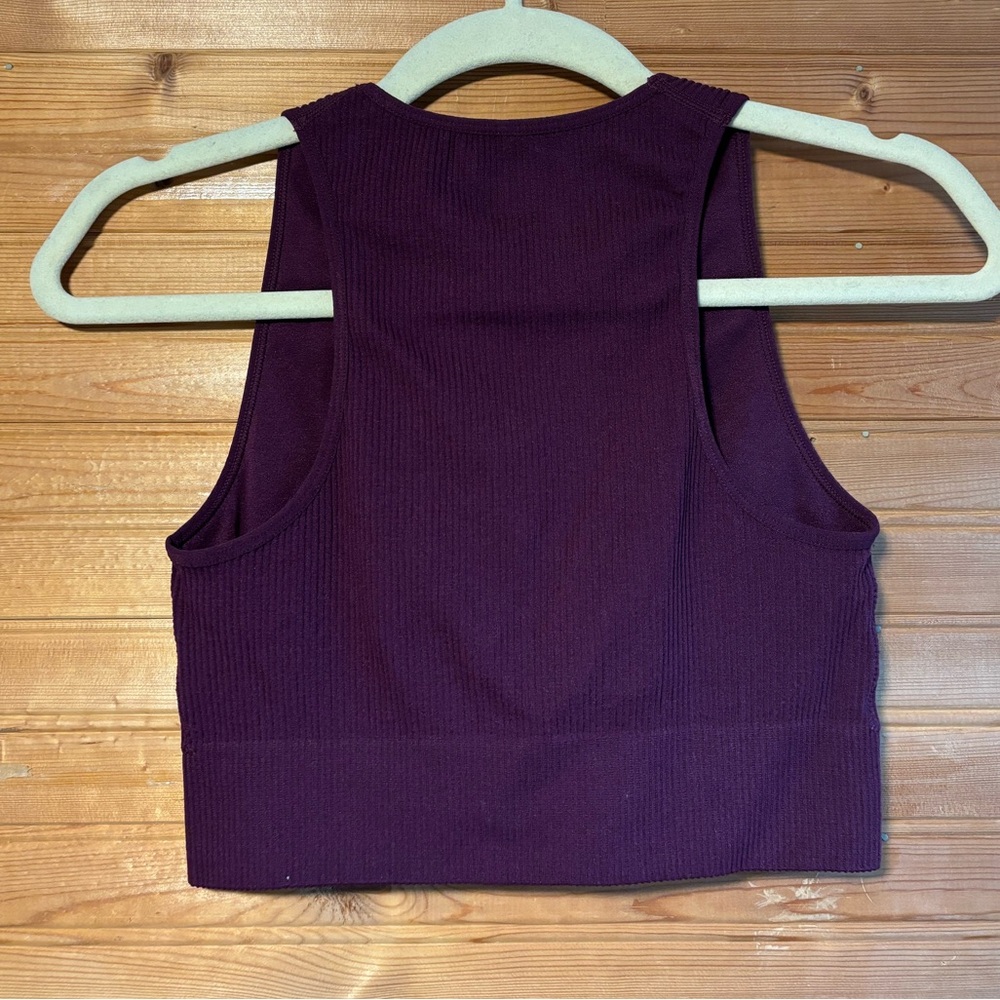 Garage Deep V-Neck Crop Top - Picture 6 of 7